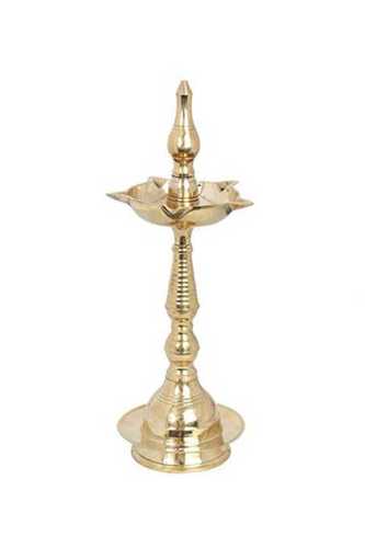 Golden Decorative Metal Oil Lamp