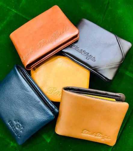 Various Colors Are Available Mens Genuine Leather Wallet 