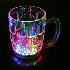 Rainbow Glass Color Cup