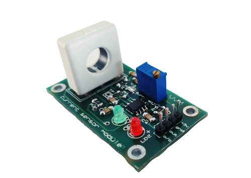 Metal 100A Current Sensor Module Ac Dc With Over-Current Detection