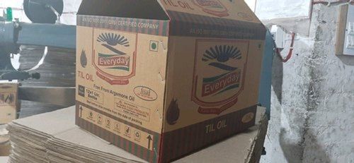 Brown 3 Ply Corrugated Box