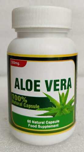 Herbal Medicine Aloe Vera Capsule 500 Mg