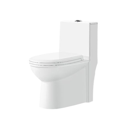 White Ceramic Siphonic One Piece Toilet (Zz-276)