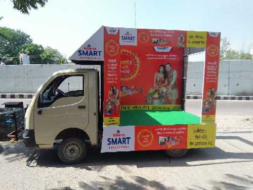 L Shape Mobile Van Campaign Service By Md Advertisers