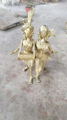 Non Ferrous Metal Dokra Sculpture Use: Home Decoration