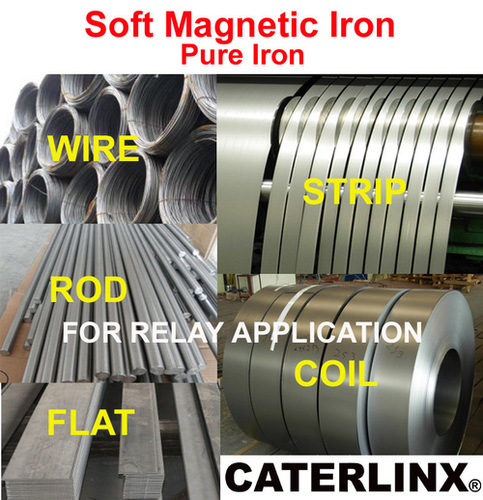 Pure Iron, Soft Magnetic Iron
