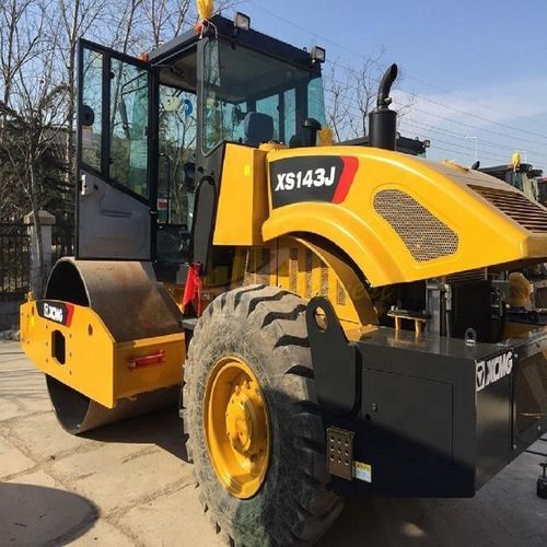 Yellow Single Drum Road Roller (14 Ton Xs143J)