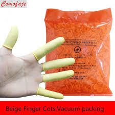 Yellow Esd Finger Cots