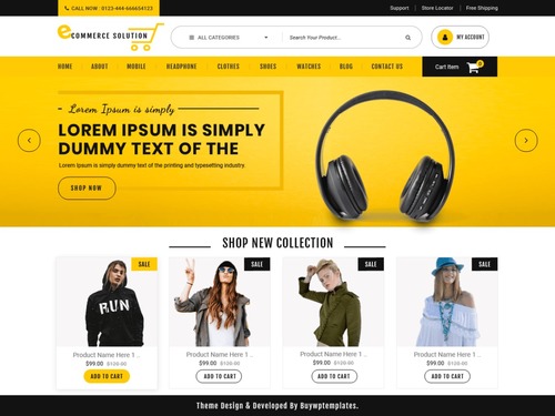E-Commerce Designing Services - Online Platform Design Custom Layouts & Responsive Functionality