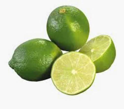 Round Green Fresh Juicy Lemon 