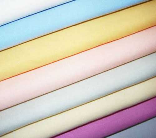 Shrink-Resistant Plain Polyester Shirting Fabric 