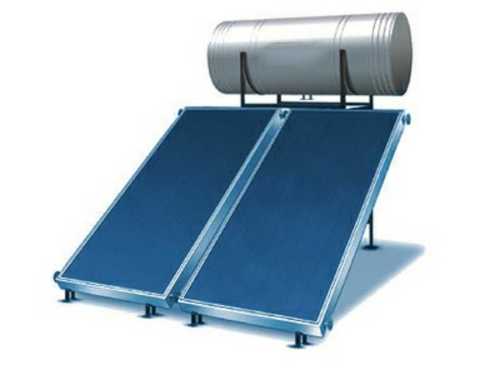 Solar Water Heater - Color: Blue