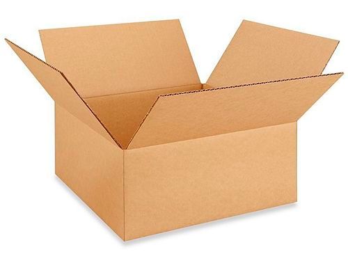 Matte Lamination Brown Corrugated Carton Box