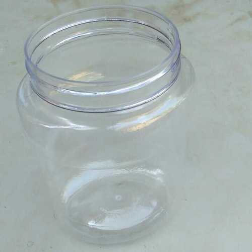 Fully Transparent PET Jar - Rigid Material, Customizable Size | High Durability, Fine Finishing