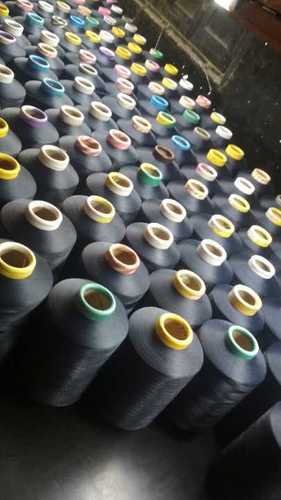 Various Colors Are Available Plain Polyester Dying Yarn 