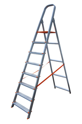 Durable (Aguerri) Eco 8-Step Foldable Aluminium Ladder (With Platform)