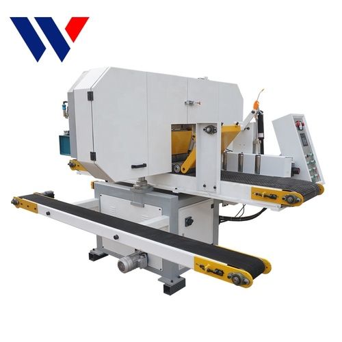 Cnc Blade Cutting Log Horizontal Band Saw Machine For Wood