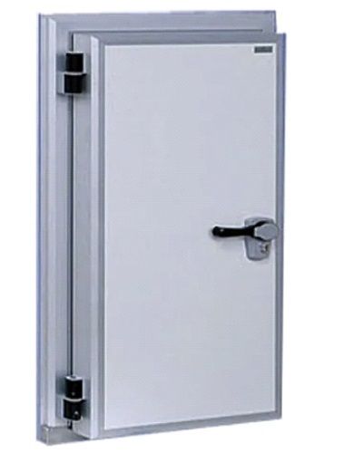 Gray Energy Efficient Overlap Door