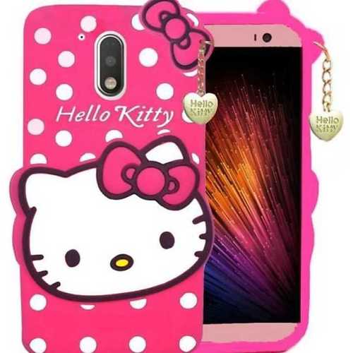 Pink Hello Kitty Mobile Back Cover