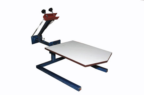 Manual Screen Printing Machine Single Colour Single Station