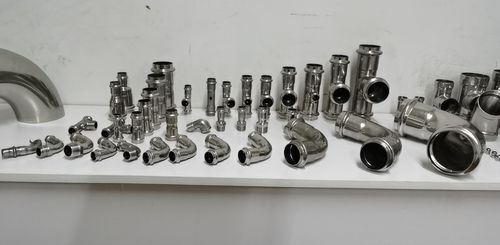 Silver Stainless Steel Press Fitting And Pipe Fitting