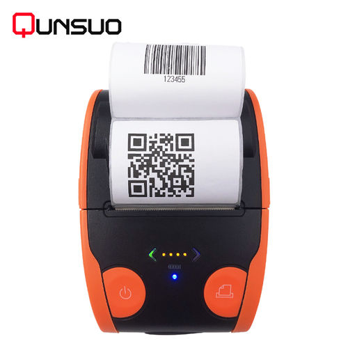 58Mm Ios Android Bluetooth Handheld Sticker Printer With Battery Power Indicator Max Paper Size: 58Mm/2Inch