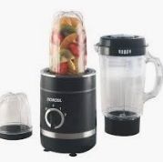 Borosil Juicer - ABS Base, 3 Speed Control with Pulse Function | Centrifugal Technology, 6 Sided Stainless Steel Ninja Blade, Online Pulp Container