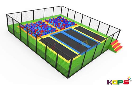 Highly Durable Square Trampoline