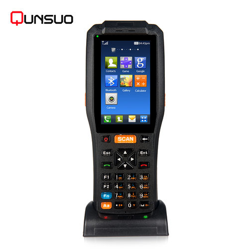 Black Industrial Android Barcode Scanner