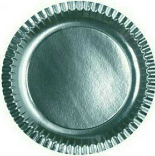 Light Weight Silver Foil Paper Plate 14 Inches 