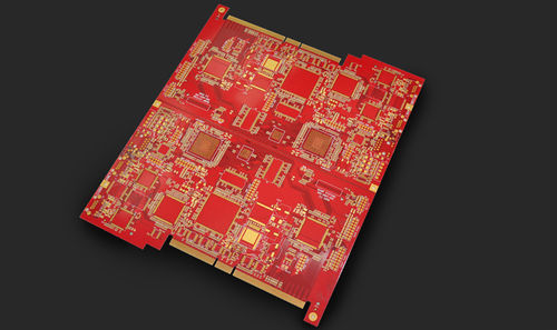 10 Layer Golden Finger Pcb Base Material: Fr4