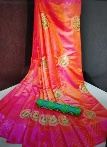 Multicolor Ladies Fashionable Printed Sarees