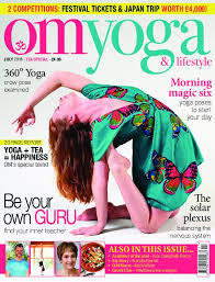 Glossy Paper Om Yoga And Lifestyle Magazine