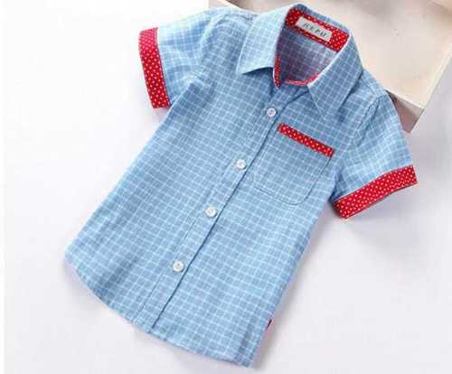 School Uniform Shirt For Kids Age Group: 1-15 Years