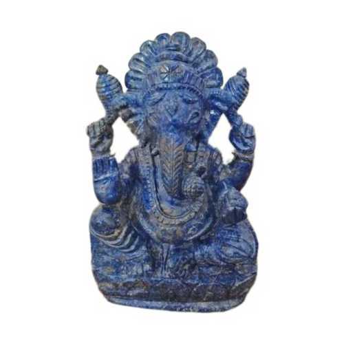 Semi Precious Lapis Lazuli Lord Ganesha