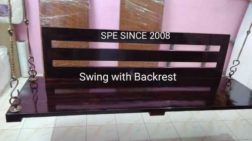 Shree Prabhavathi Enterprises Wooden Swing With Backrest