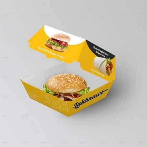 Burger Packaging Paper Box Size: Vary