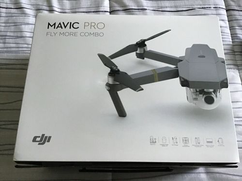 dji mavic pro drone with 4k stabilized camera
