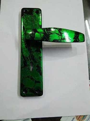 Green Mortice Handles With Lock