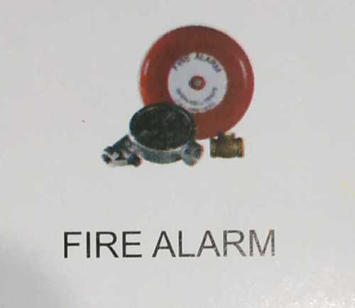 Red Fire Alarm Panel  Suitable For: Office