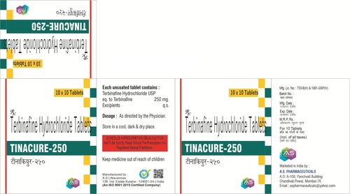 Tinacure 250 Tablets