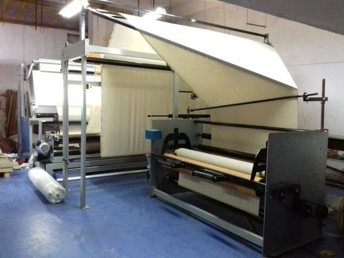 Fabric Inspection Cum Double Fold Rolling Machine Application: Industrial