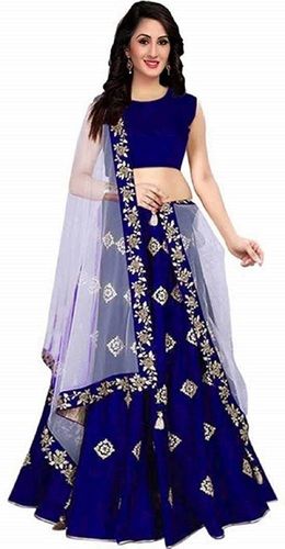 Blue Fancy Designer Lehenga Choli