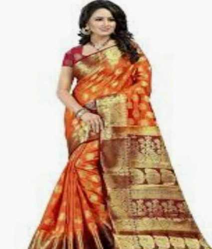 Ladies Banarsi Party Wear Saree 