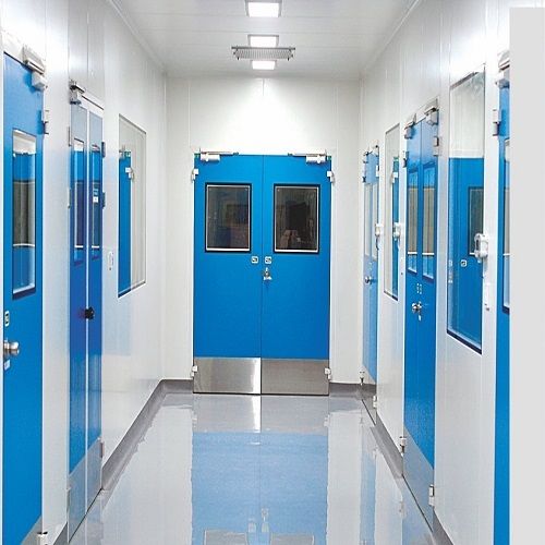 Mild Steel Clean Room Door Application: Industrial