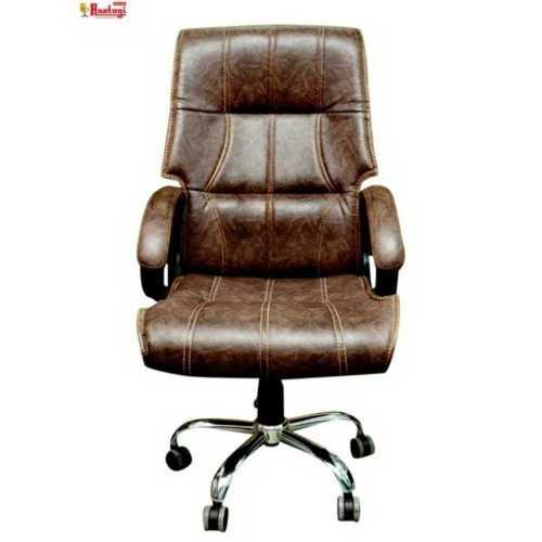 Eco-Friendly Office Brown Leather Chair