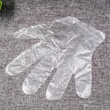 Transparent Pe Disposable Hand Gloves