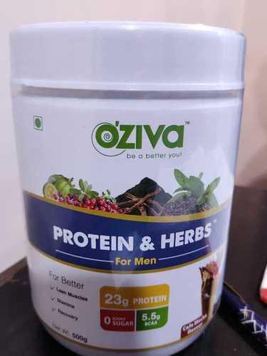 Protein And Herbs For Men Dosage Form: Powder