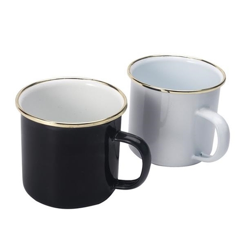 Customized 17 Oz Enamel Campfire Mug