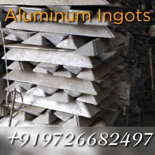 Silver Aluminium Ingots For Industrial Use